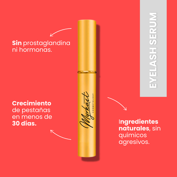 Serum para Crecimiento de Pestañas - Eyelash Boost Serum, Myrkast Cosmetology